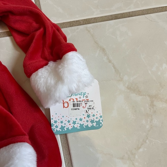 Disney Baby Santa Dress NWT and Christmas Tutu - Picture 4 of 5
